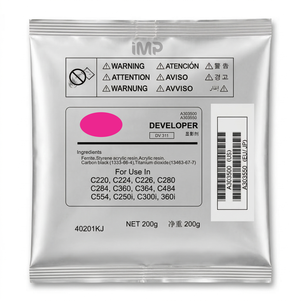Konica Minolta Bizhub C220 Developer Magenta