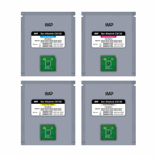 xerox altalink C8130 toner chip set 006R01754-57